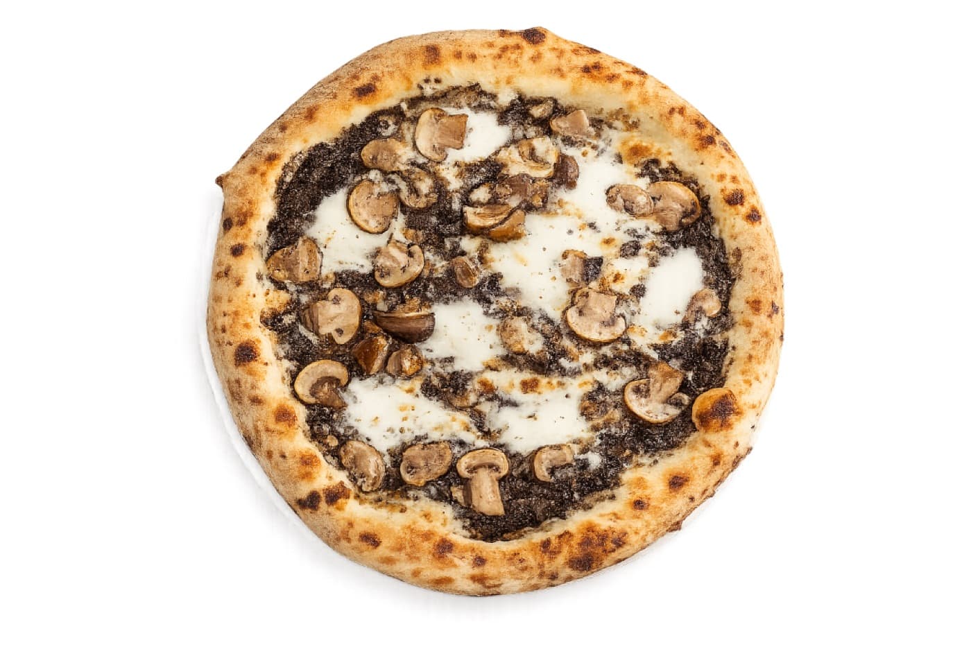 Pizza Portofino aus dem Holzsteinofen – Signature-Pizza des Restaurants Portofino Lübeck